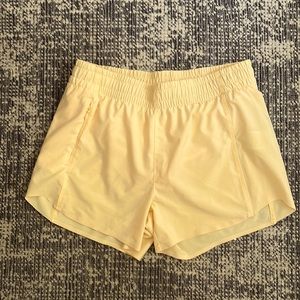 Athleta Girl Yellow shorts size XL/14